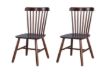 Picture of WINDSOR Solid Wood Dining Chair (Walnut) - 2 Chairs in 1 Carton