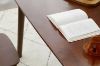 Picture of WINDSOR 5PC Solid Wood Dining Set (Walnut) - 150 Table with 4 Chairs
