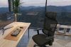 Picture of FLEXO Pro Height Adjustable Mesh Office Chair with Adjustable Headrest & Backrest, 5D Armrests and Seat Slider (Dark)
