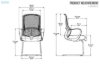 Picture of ZYLO High Back Cantilever Office/Visitor Chair