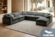 Picture of FEATHERSTONE Feather Filled Modular Sofa Range | Oil, Water & Dust Resistant Fabric