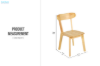 Picture of RONDO Louis Style Solid Wood Dining Chair