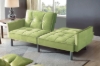 Picture of MILA Convertible Sofa Bed with Adjustable Split-Back (Green)