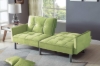 Picture of MILA Convertible Sofa Bed with Adjustable Split-Back (Green)