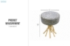 Picture of LIBERTE D37 Twig Wood Side Table with Raffia