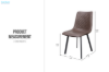 Picture of WESTIN Dining Chair (Coffee) - 4 Chairs in 1 Carton