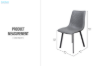 Picture of WESTIN Dining Chair (Grey)