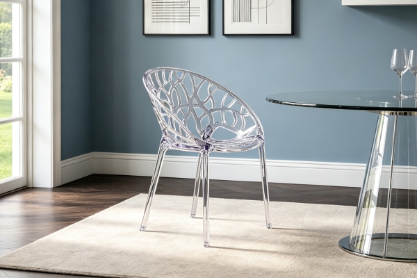 Picture of FLORA Stackable Transparent Chair
