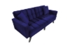 Picture of LUMI Convertible Sofa Bed with Adjustable Split-Back (Blue)