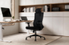 Picture of MAVEN High Back Office Chair with Adjustable Ice-Silk Mesh Backrest & Adjustable Headrest, Lumbar Support & 3D Armrests