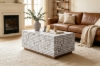 Picture of PIEDRAS Acacia Wood Coffee Table with Coconut Tiles