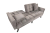 Picture of LUMI Convertible Sofa Bed with Adjustable Split-Back (Grey)