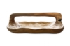 Picture of 650-031 Solid Teak Wood Rectangular Bowl with Handle (40cmx18cm)