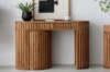 Picture of RILMOND Reclaimed Pine Wood Desk and Barrel Stool Set