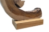 Picture of 650-045 Solid Teak Wood Rustic Decorative Sculpture (25cmx38cm)