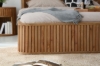 Picture of RILMOND Reclaimed Pine Wood Bed Frame - Queen Size