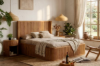 Picture of RILMOND Reclaimed Pine Wood Bed Frame in Queen/King Size