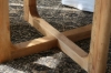 Picture of LUMBER Reclaimed Pine Wood Round Dining Table - D150