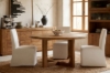 Picture of LUMBER Reclaimed Pine Wood Round Dining Table - D120