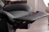 Picture of SANO 360° Swivel Manual Recliner Lounge Chair with Mobile Holder (Black)