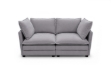 Picture of MELLOW Modular Sectional Sofa Range (Grey) - 2PC Combo Set (LAF Aamchair + RAF Armchair)
