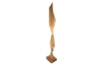 Picture of 650-047 Abstract Solid Teak Wood Sculpture (16cmx100cm)