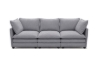 Picture of MELLOW Modular Sectional Sofa Range (Grey) - 2PC Combo Set (LAF Aamchair + RAF Armchair)