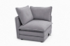 Picture of MELLOW Modular Sectional Sofa Range (Grey) - 2PC Combo Set (LAF Aamchair + RAF Armchair)