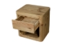 Picture of LUMBER 1-Drawer Reclaimed Pine Wood Bedside Table