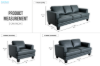 Picture of HUDSON 3/2/1 Seater Air Leather Sofa Range