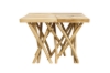 Picture of NATURA Solid Teak Wood Rectangle Side Table