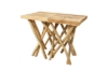 Picture of NATURA Solid Teak Wood Rectangle Side Table