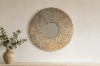 Picture of WOMACK Round Capiz Shell Wall Mirror (120x120cm)