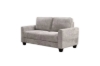 Picture of [FLOOR MODEL CLEARANCE] ANTONIA 1 Seater Fabric Sofa  (Grey)